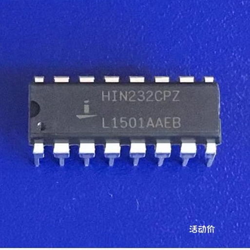 IC通信芯片HIN232CPZ封装DIP16 MAX232芯片集成电路配单低价配套