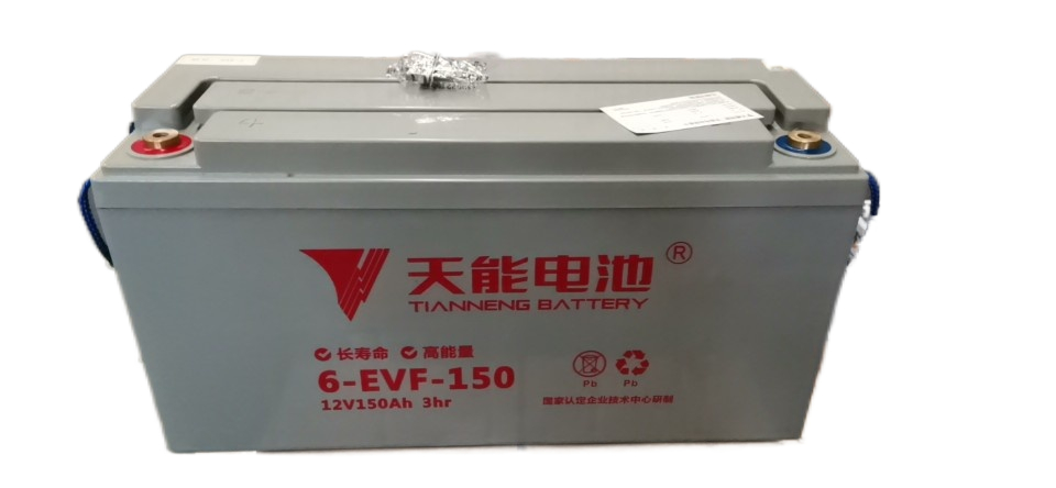 天能电池12V150A铅酸四轮电动汽车游览车清洁车新能源6-EVF-150