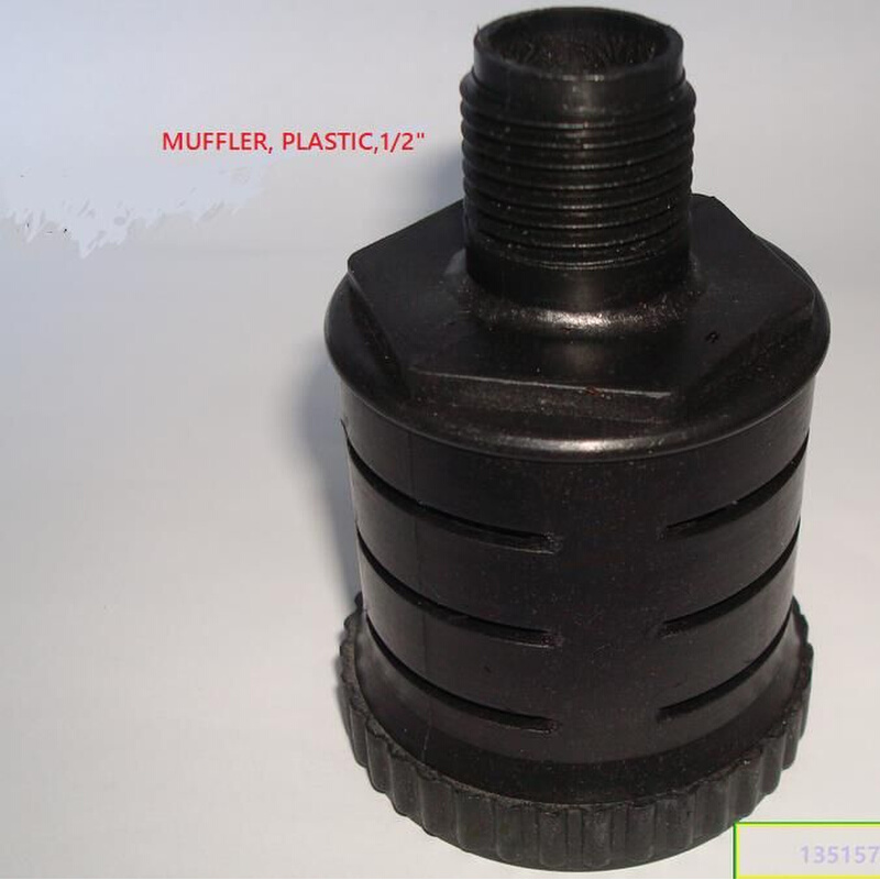 气动隔膜泵配件 消声器 消音器  塑料 4分  02-3510-99