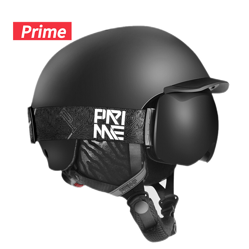 PRIME 专业安全滑雪头盔男保暖雪盔女单板透气滑雪盔专业雪具装备