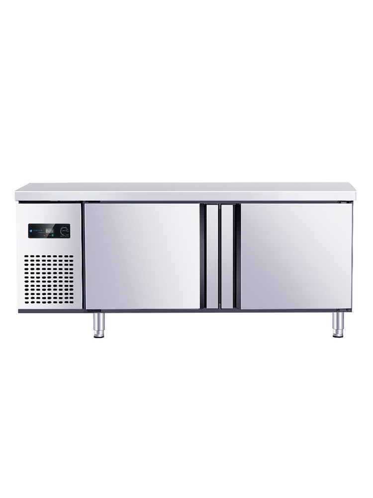 冷藏工作台商用保鲜冰柜厨房冷冻冰箱平冷操作台奶茶店设备水吧台