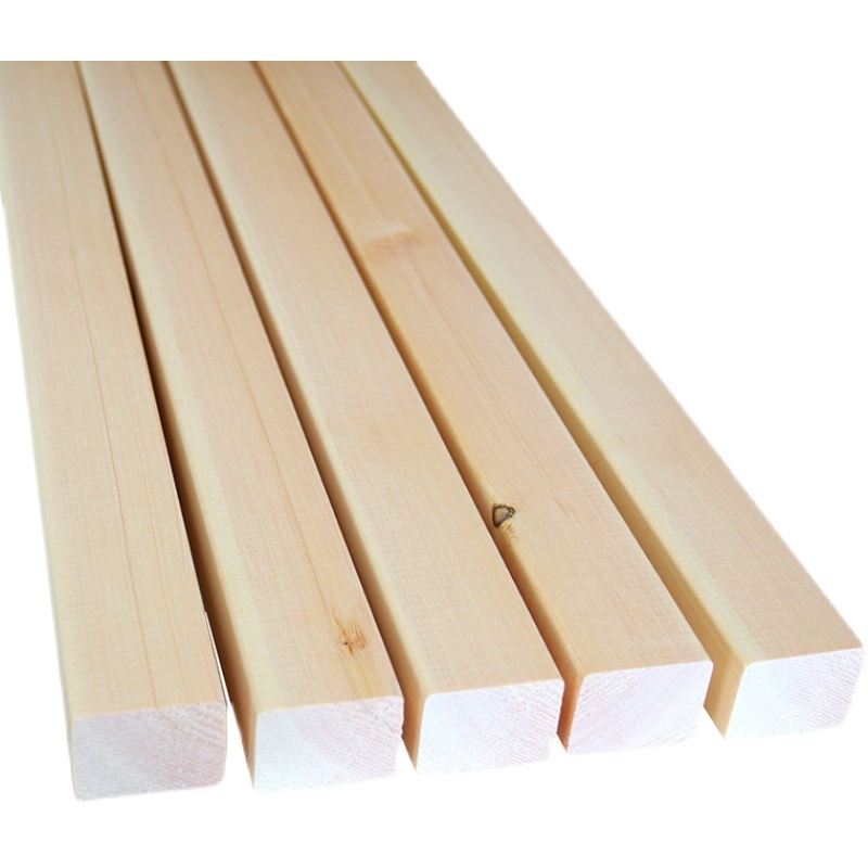 29mm*29mm樟子松实木抛光木方木条木板原木木材抛光DIY材料