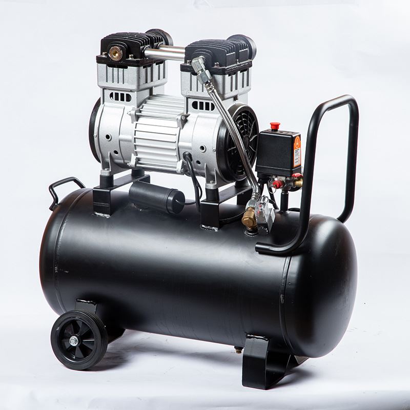 圣音无油空压机1100v瓦小型高压气泵静音喷漆压缩机厂家