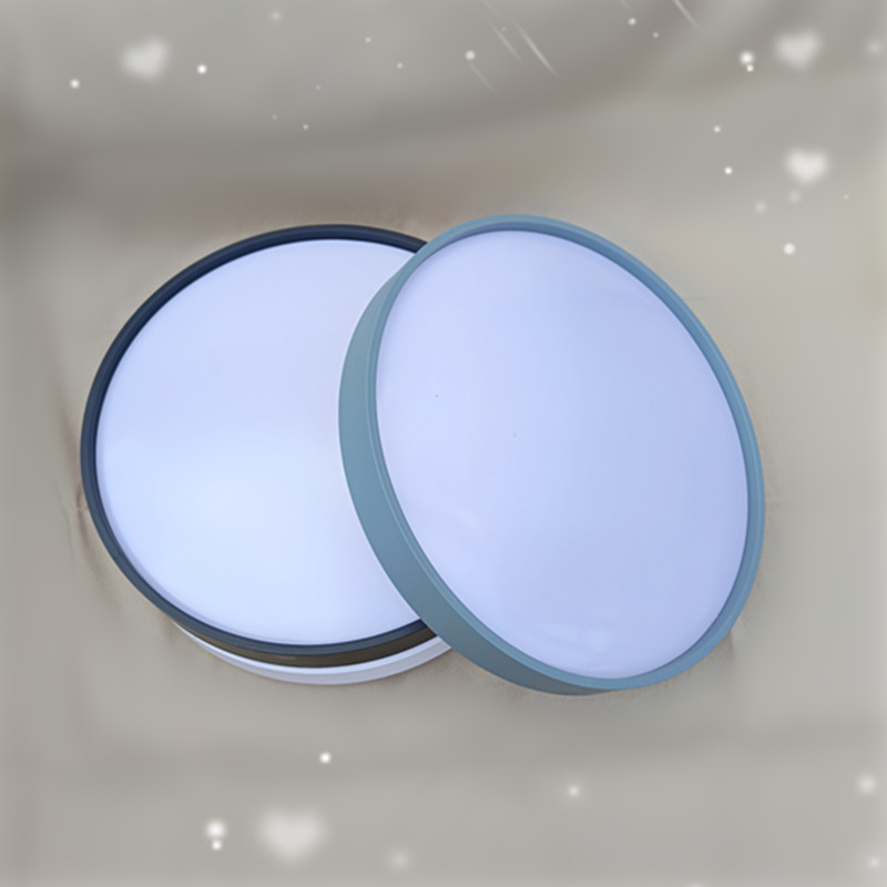 新款创意卧室房间灯壳罩简约吸顶灯灯罩外壳圆形过道楼梯灯具配件