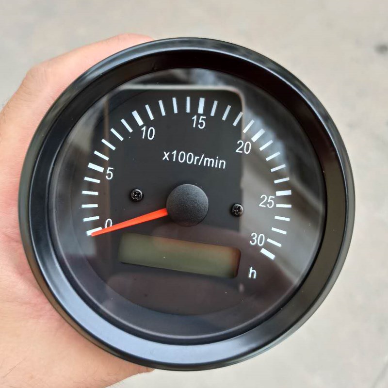 转速计时表车用度表可以接发电机发动机飞轮转动速可调速比齿数转