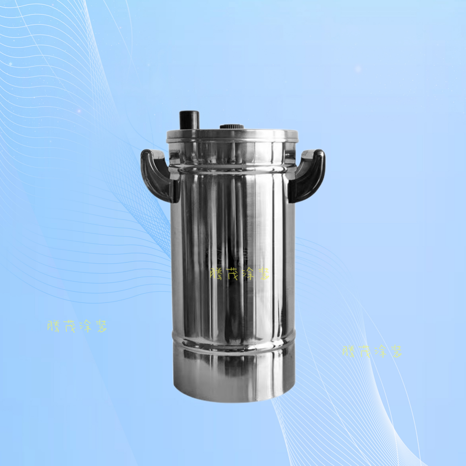 实验粉桶不锈钢小粉桶专门实验喷粉桶静电喷塑机桶喷涂机小桶