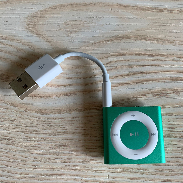 Apple苹果正品iPod shuffle4原装数据线6 7 8代充电器 ipod充电线
