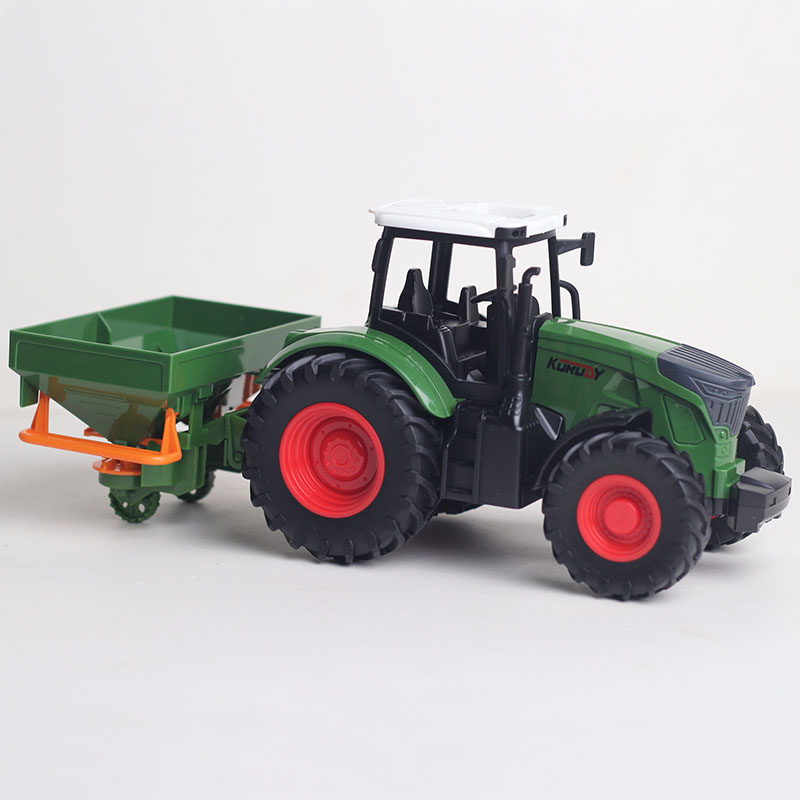 男孩大号玩具车儿童拖拉机工程车滑行农场作业车宝宝沙滩塑胶玩具