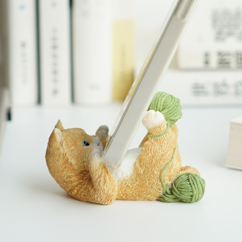 创意桌面手机支架可爱动物卡通装饰摆件生日礼物懒人床头追剧神器