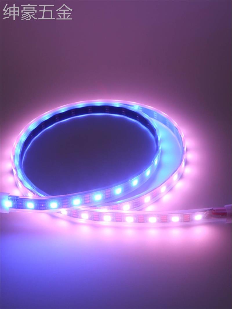 适用于arduino可编程RGB全彩LED灯带5v幻彩1M流水灯发光灯模块