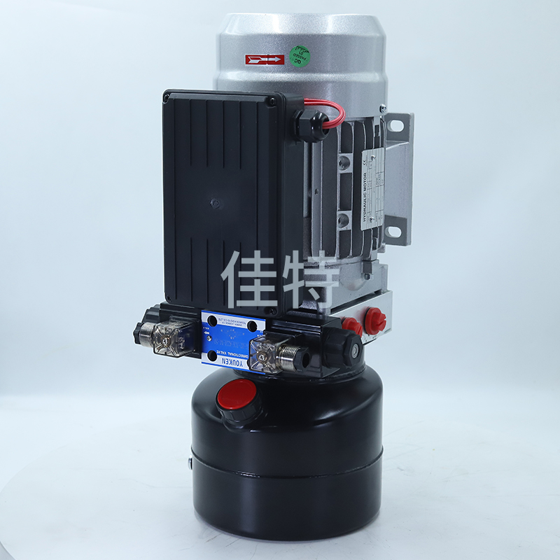 定制220v动力单元泵站液压系统小型液压站升降机汽车举升小型平台