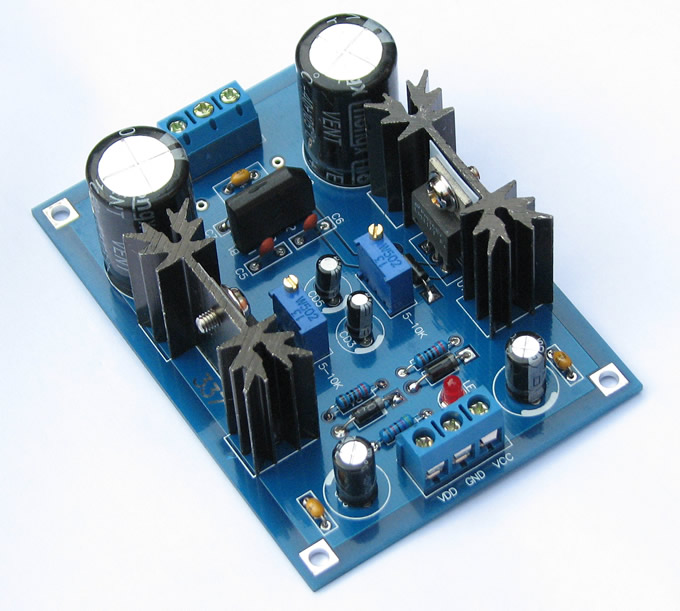 LM317t LM337t线性可调滤波稳压直流电源板 电子diy制作套件成品