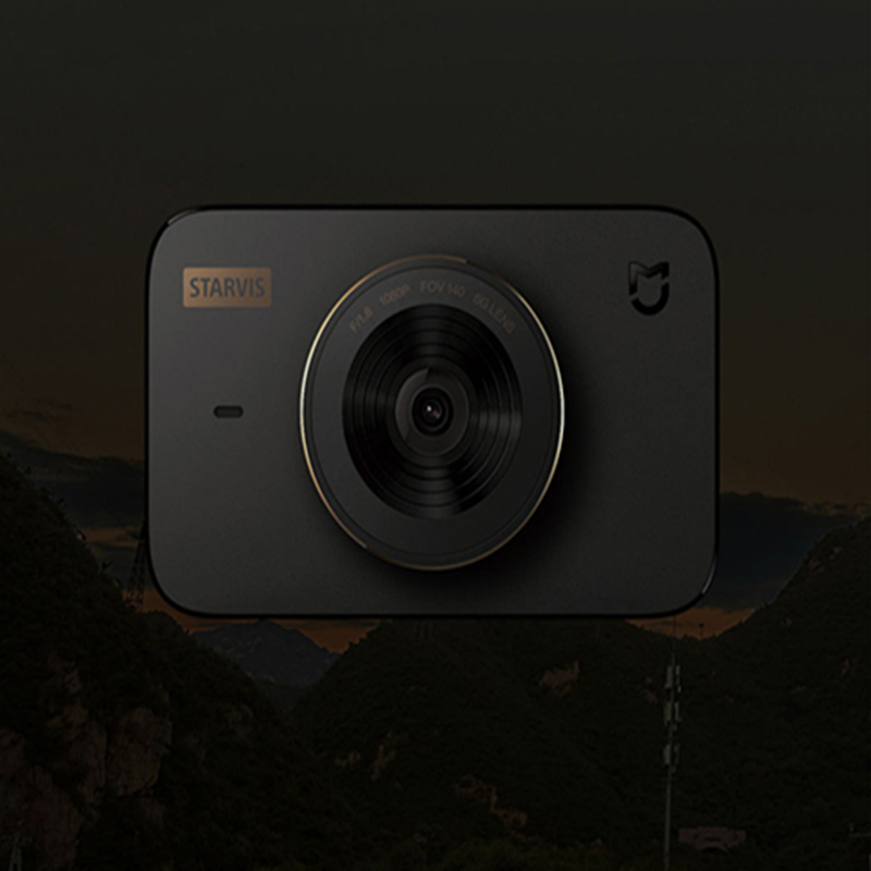 小米行车记录仪1080p高清夜视单镜头车载米家智能记录仪