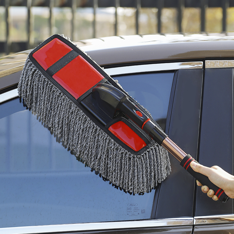 极速汽车擦车拖把除尘掸子清洁工具扫车灰尘车用伸缩式刷洗车刷子