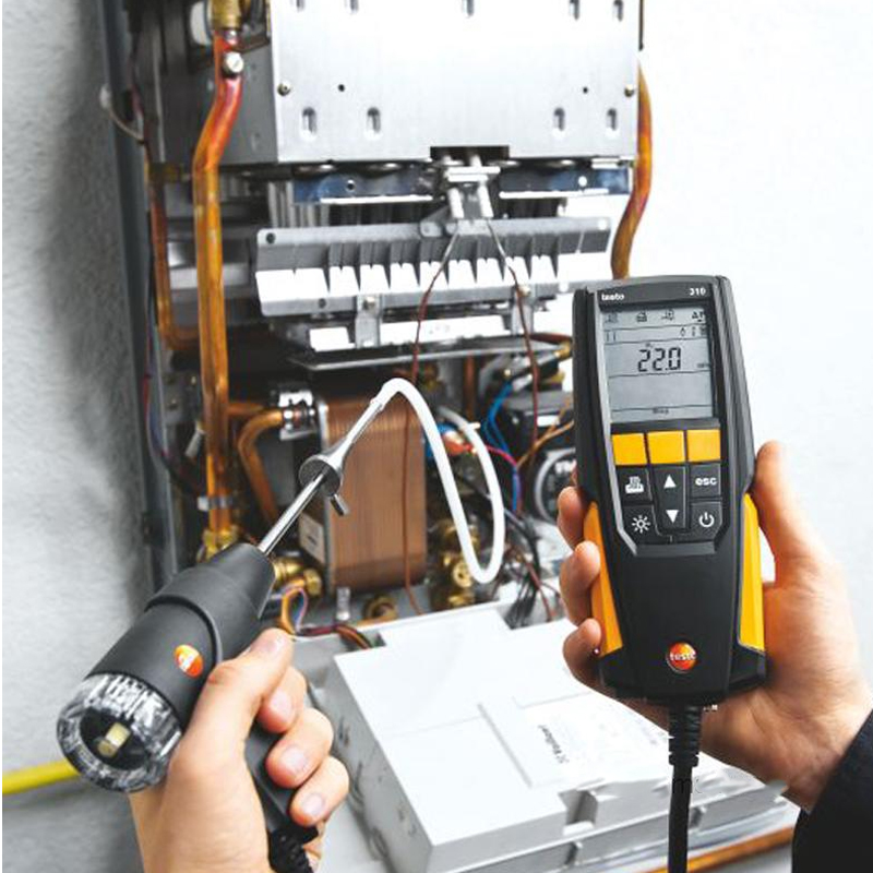 德图testo锅炉烟气分析仪 testo310/320燃烧效率检测CO/O2测试仪