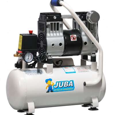 速发新品空压机小型无油静音980W15L气泵高压喷漆木工空气压缩机