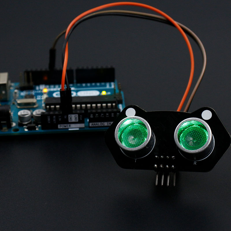 可超声波模块机器人亚博 小车发光测距传感器避障 RGB 七彩智能
