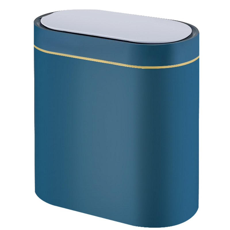 智能感应垃圾桶卫生间家用自动轻奢厕所窄小电动客厅创意马桶纸篓