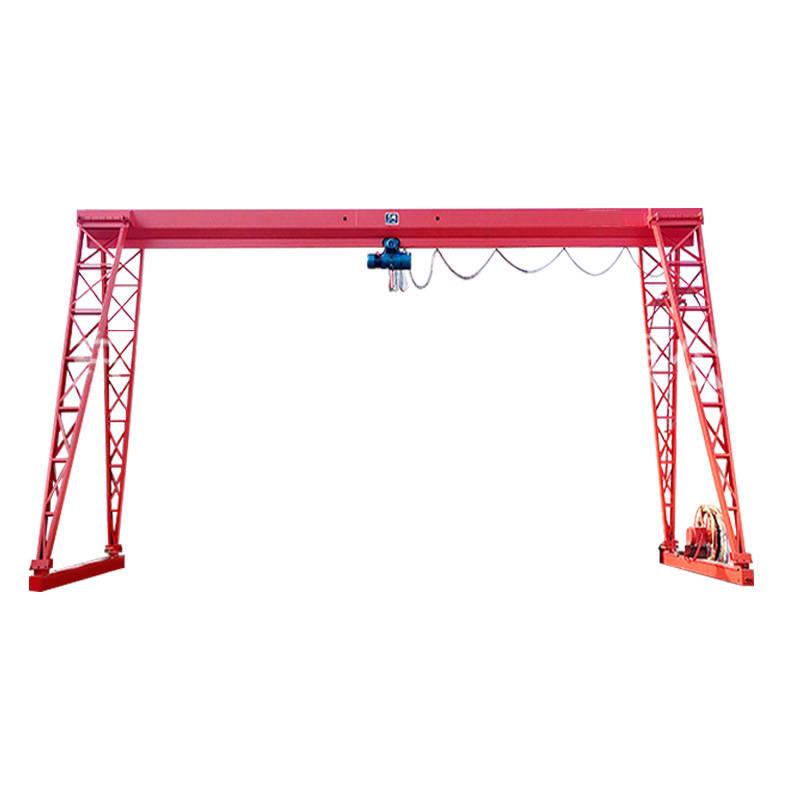 网红移动式龙门吊起重机3吨5吨10吨电动遥控葫芦吊机装卸货门式起