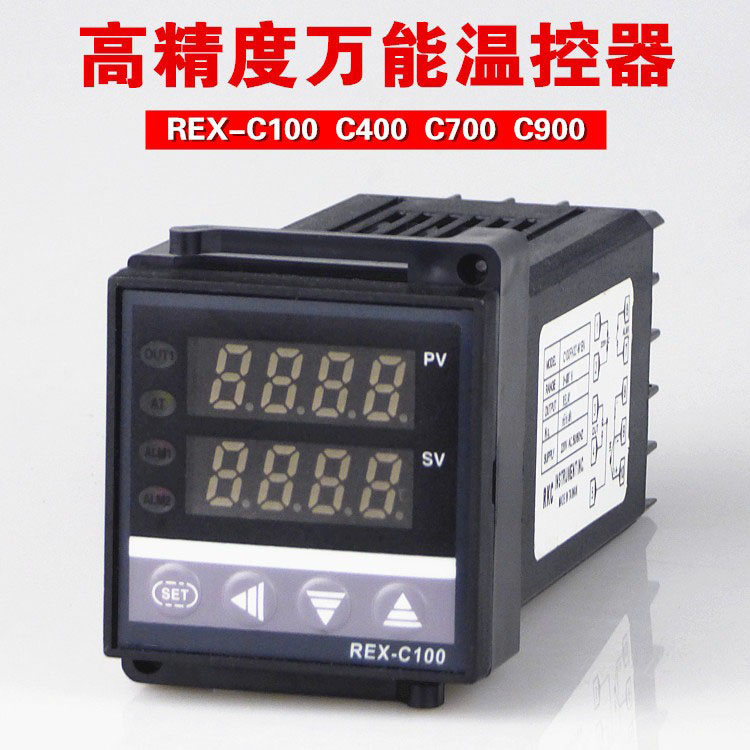 温控器REX-C100FK02-M*AN C400 C700 C900 智能数显温控仪恒温器