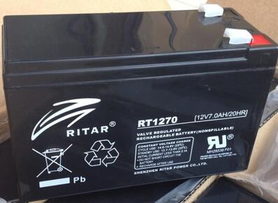 瑞达蓄电池RT1270H瑞达12V7AH 后备电源、应急电梯、 器械专用