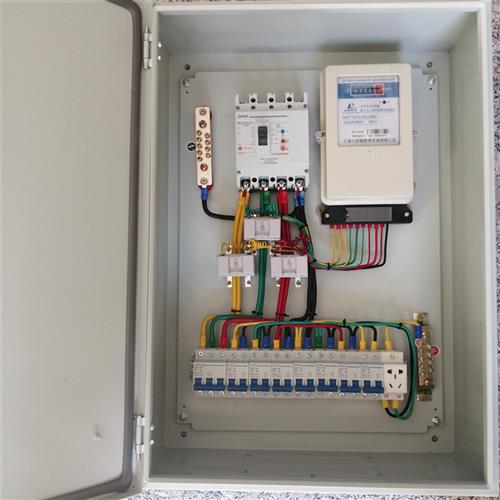 定制低压成套配电箱家用照明电表箱明装工地二级动力柜开关控制箱