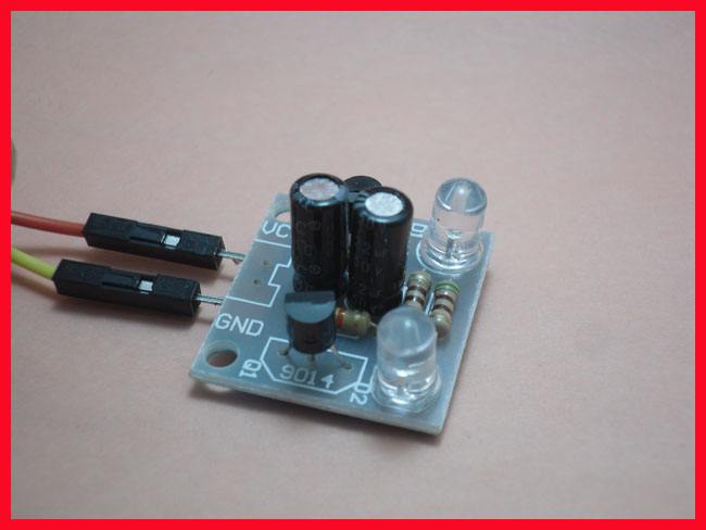 三极管多谐振荡电路/简易闪光电路制作套件/5MM LED简易闪烁套件