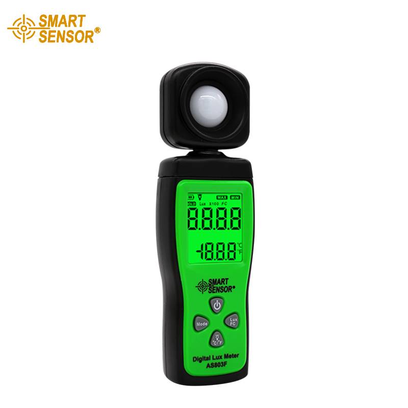AS803F光照度计高精度测光表 便携式迷你手持数字光度亮度计