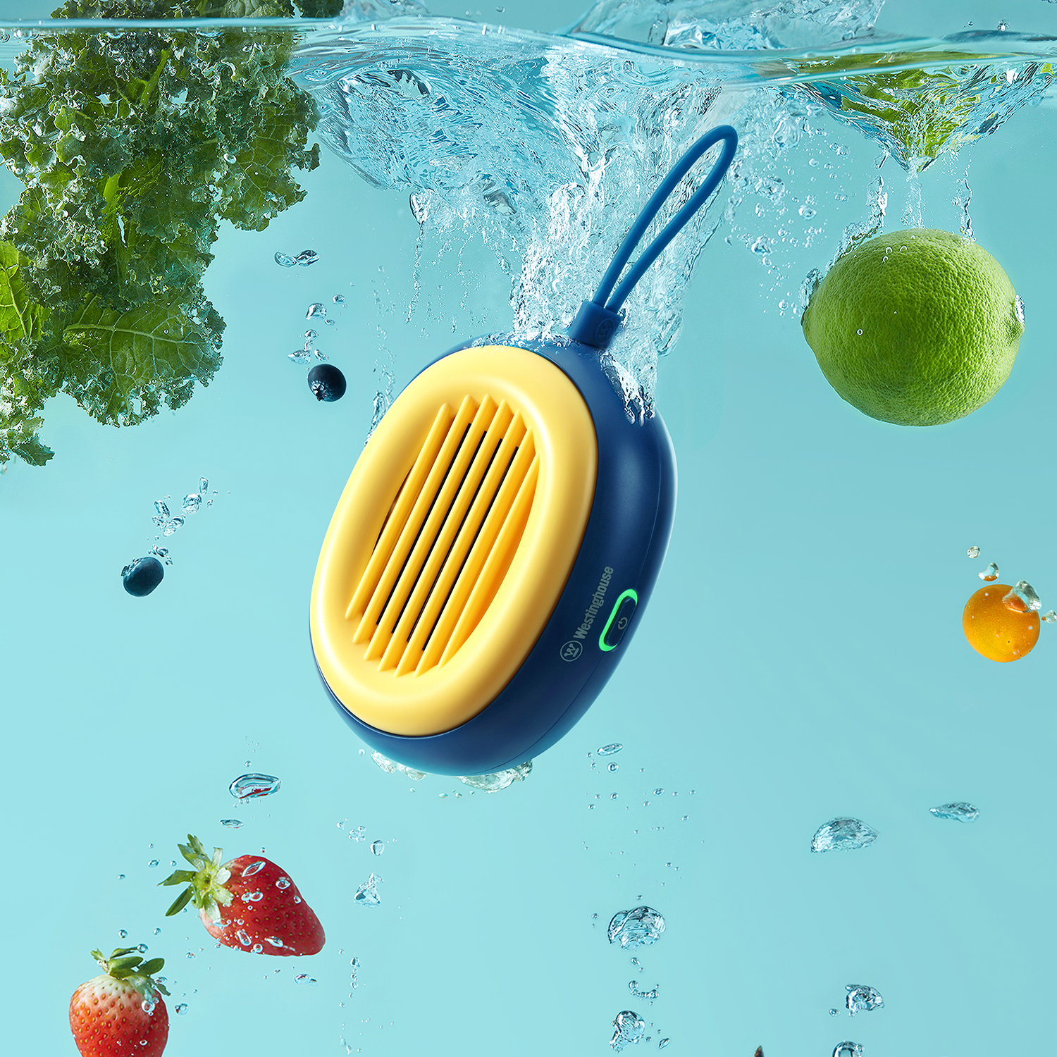 美国西屋果蔬清洗机家用水果蔬菜消毒净化器无线便携去农残洗菜机