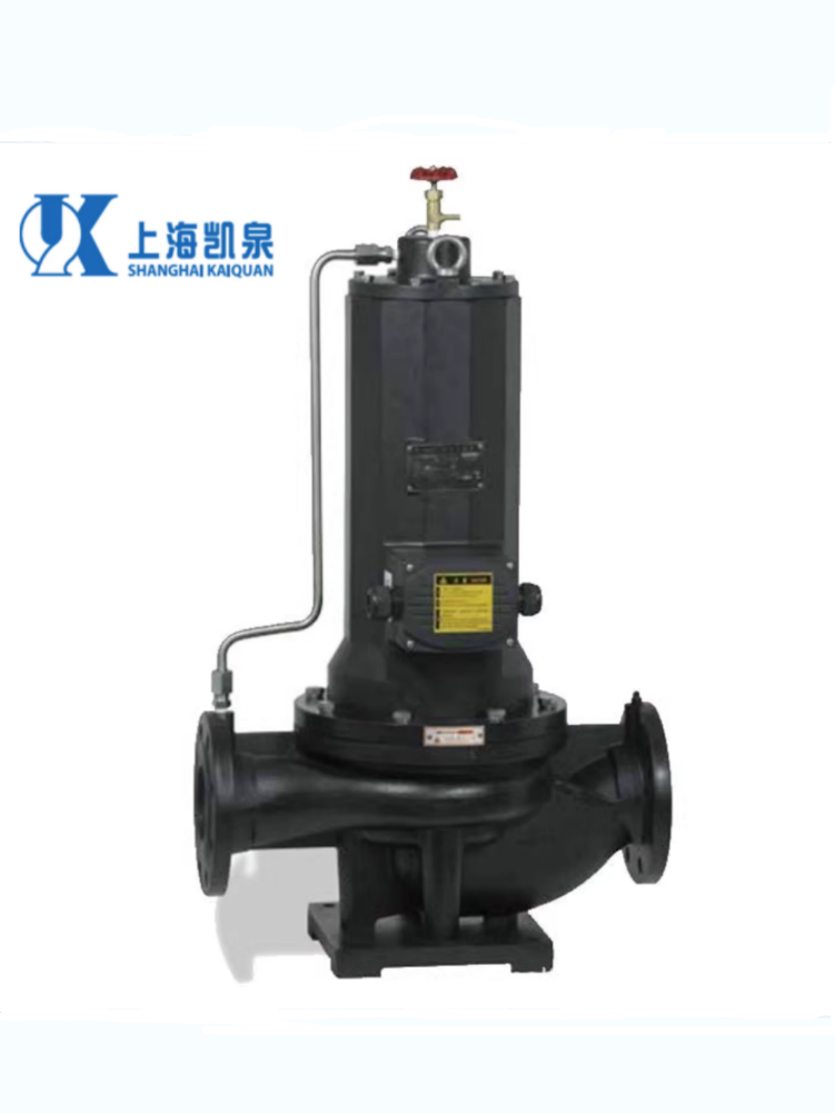上海凯泉泵业 KQPL80-100/2管道立式屏蔽泵