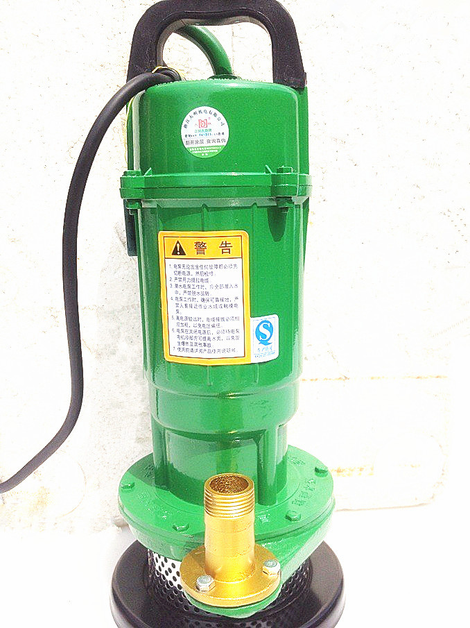 浙江品牌大明220V铜芯静音农用家用自吸抽水泵高扬程潜水泵灌溉泵