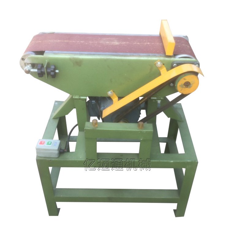 急速发货木工简易砂带机 台式砂带机 抛光打磨设备 立卧式小型平