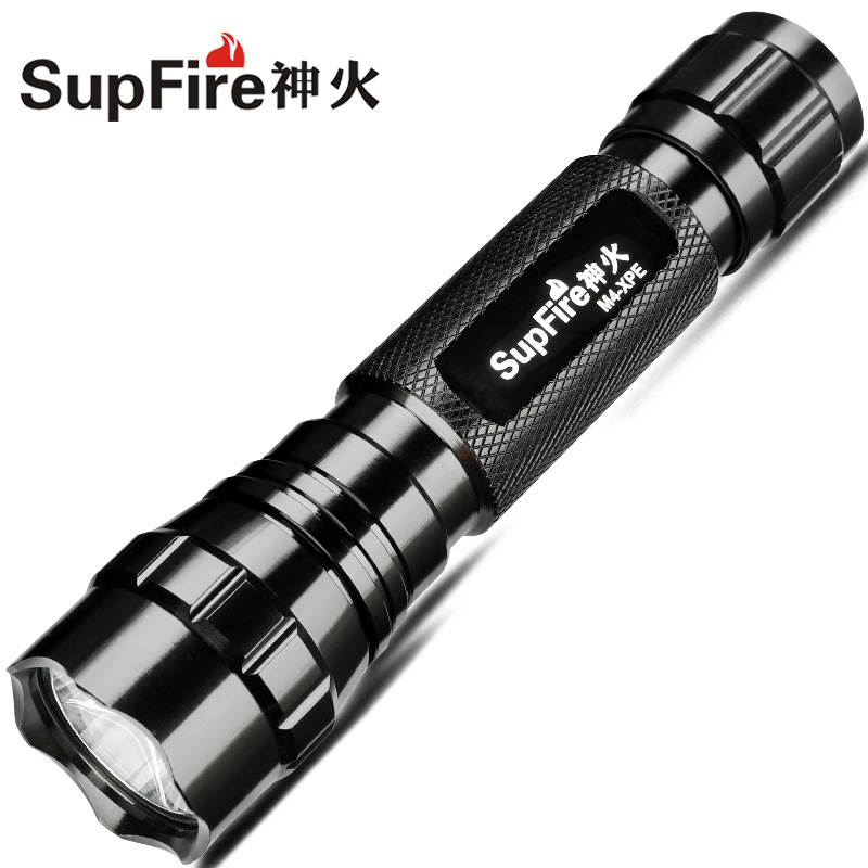 SupFire神火M4强光手电筒迷你小可充电LED超亮远射家用户外便携灯