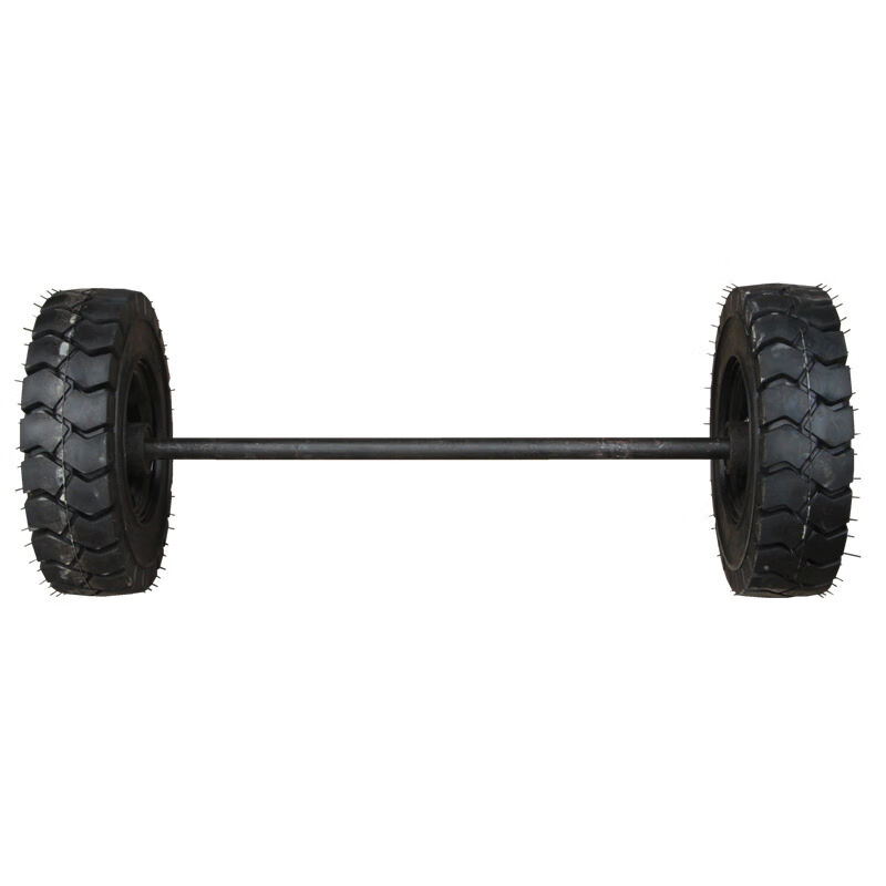 科威顿（KEWEIDUN）实心轮胎带轴马车轮子重型叉车实心胎载重2吨