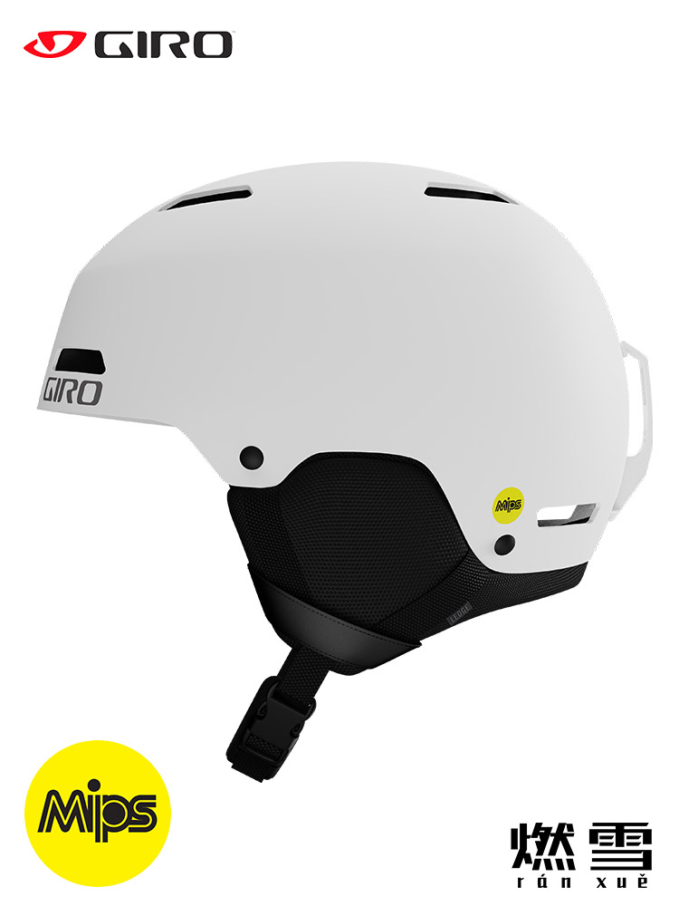 [燃雪]giro滑雪头盔男女雪盔单板专业护具滑雪盔双板装备雪具mips