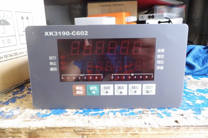 上海耀华XK3190-C602称重控制仪表定量包装灌装自动配料上下限
