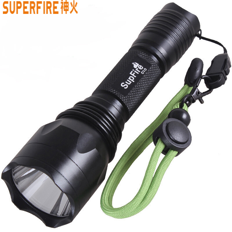 SupFire神火C10手电筒充电家用小便携多功能户外远射超亮探照灯