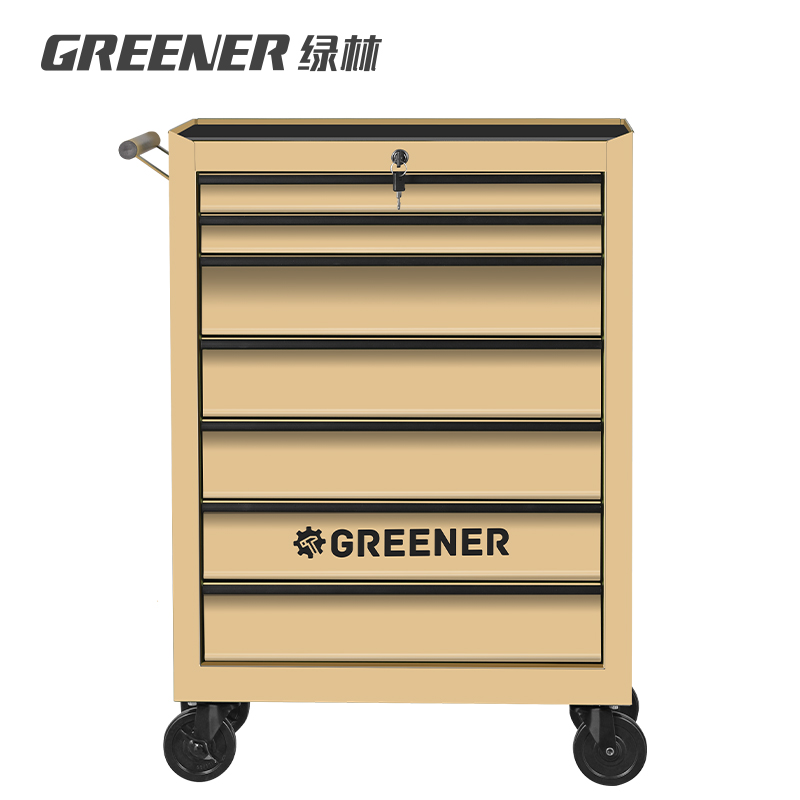 GREENER小推车北欧工业风咖啡厅画室移动储物柜工具收纳柜子家用