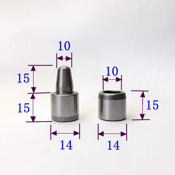 10-18mm橡胶硅胶模具导柱导套精准定位销比例导柱材质20cr硬58-62