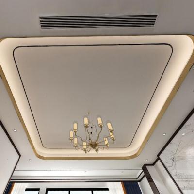 新品钛金条不锈钢客厅弧形线条天花吊顶异型装饰条钛金圆角半圆形