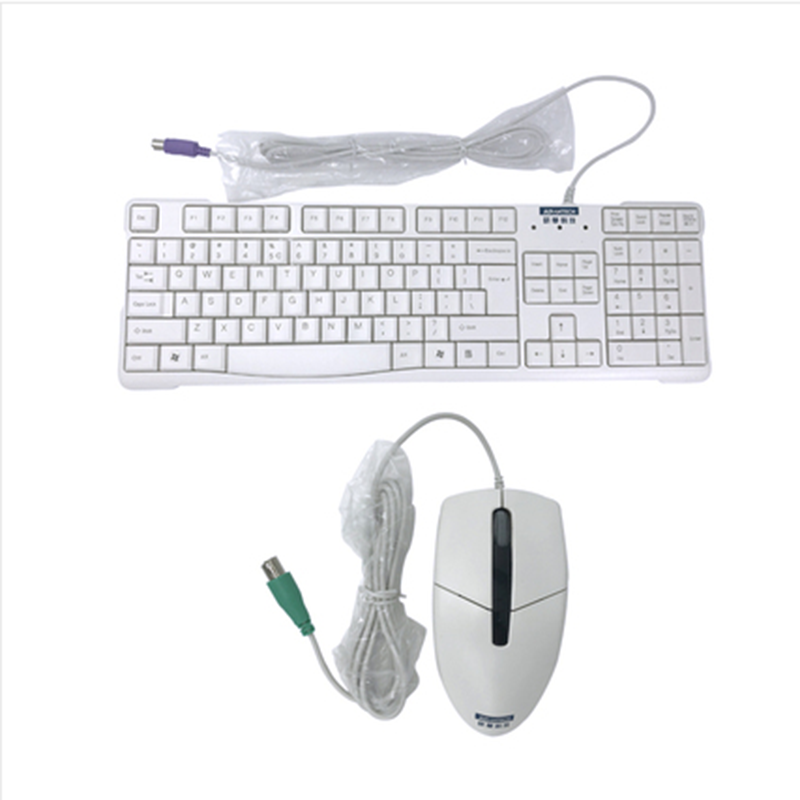 工控机键盘OP-500鼠标PS2圆口Y-SAP76键鼠套装KR-6A键盘鼠标