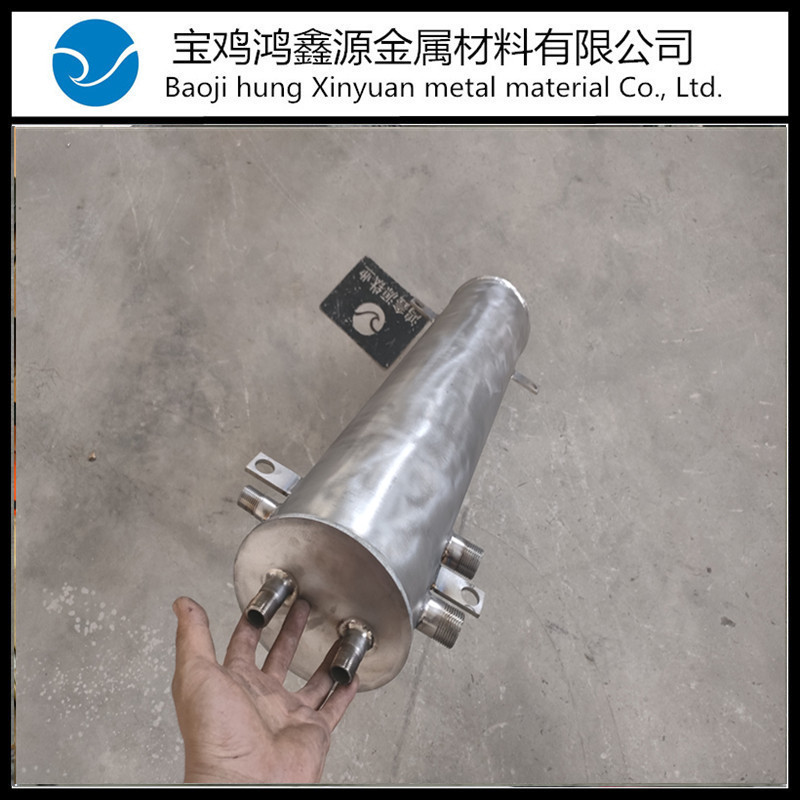 钛合金反应罐纯钛耐腐蚀反应釜管道式混合反应器TA2非标设备定制H