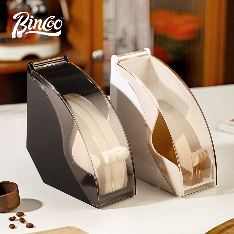 现货速发UMC7Bincoo手冲咖啡滤纸架挂耳咖啡滤纸收纳盒V60扇型过
