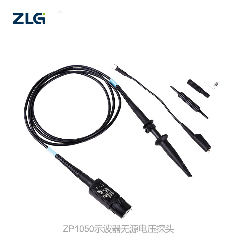 ZLG致远电子 ZP1050示波器无源电压探头 狭窄探测点500M带宽