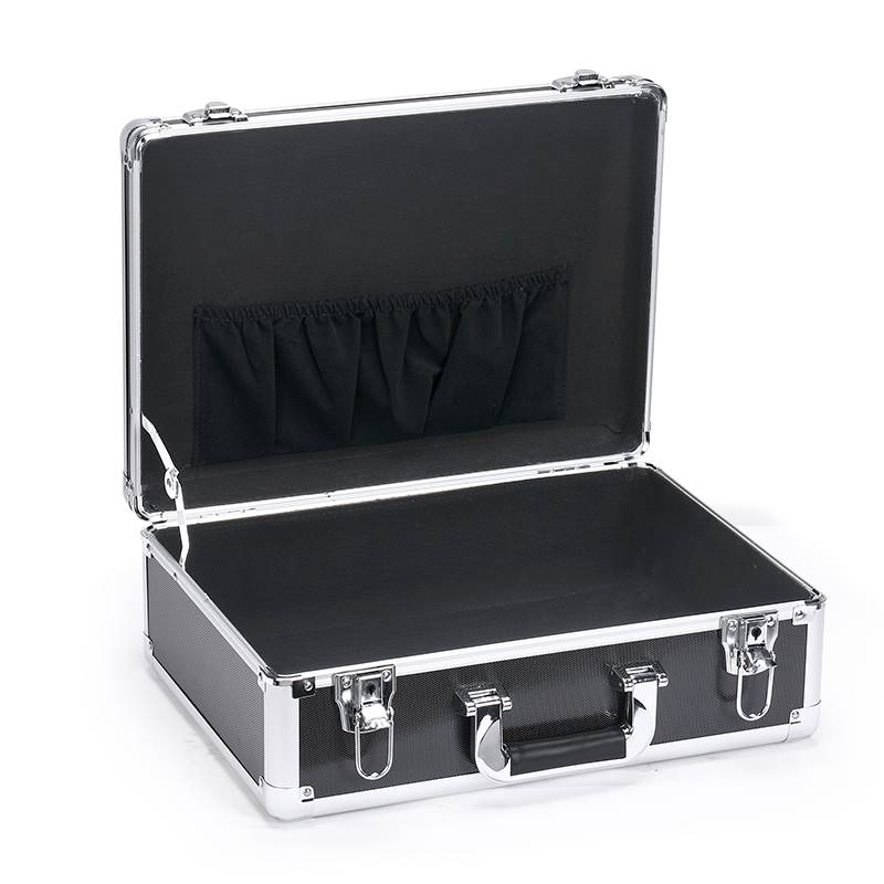 手提式铝合金工具箱保险箱子文件箱五金设备仪器箱多功能大号