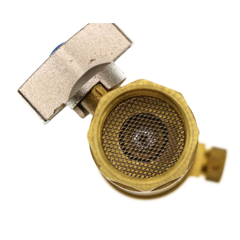 黄铜立式自动一体式球阀排气阀暖气管道水管放气阀4分6分1寸1520