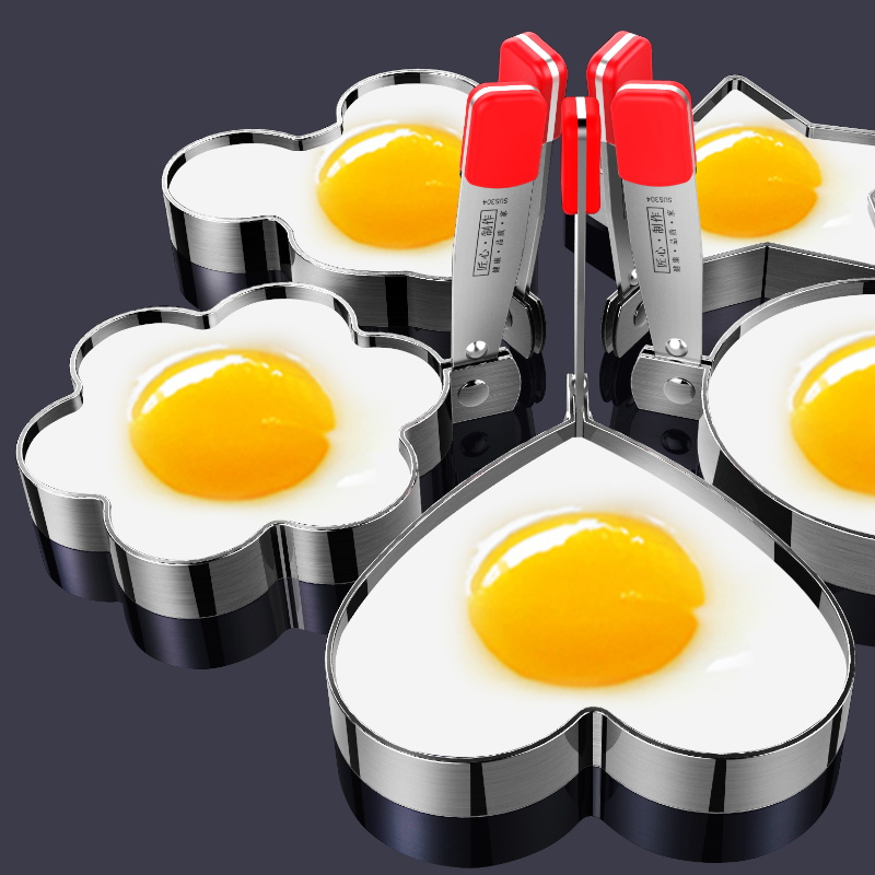 316不锈钢煎蛋模具神器煎蛋器模型荷包蛋爱心形煎鸡蛋磨具饭团diy