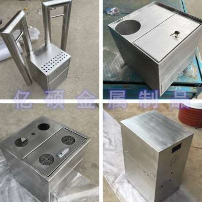 304 不锈钢板加工定做水箱盒子机壳钣金激光切割折弯焊接打孔1