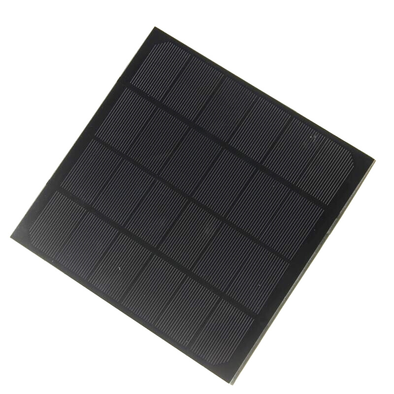 6V 4.5W单晶太阳能电池板 4.5瓦太阳能板光伏板充电器 165*165MM