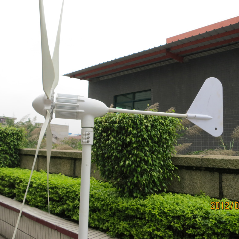 微磁三风力发电机相小型W家用风力发电机5叶组永50风24v12v0